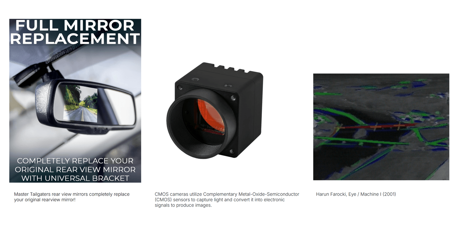 CMOS - Camera - Mirror
