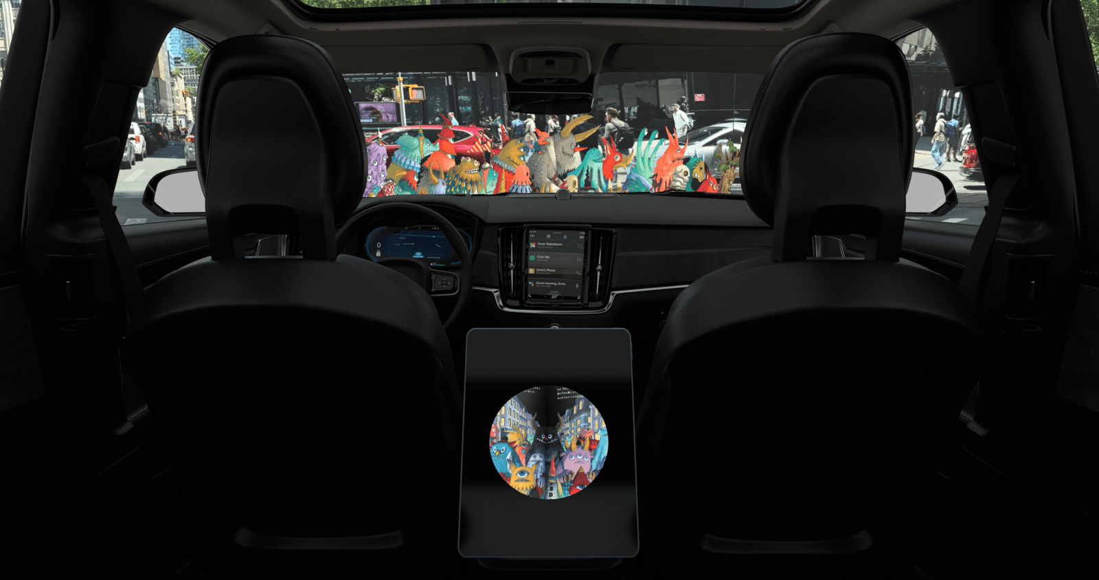 hebora — In-Vehicle Entertainment Prototype